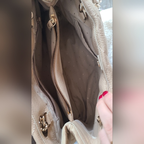 Kate Spade quilted beige tan bag - Picture 3 of 6